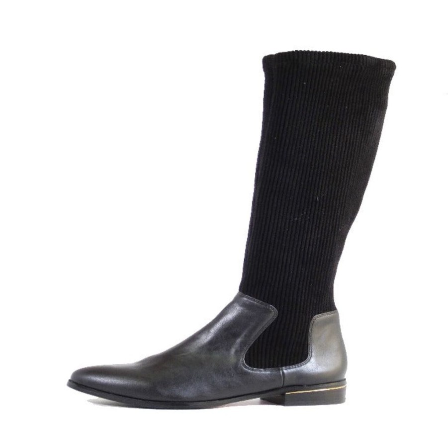 Women Chelsea Crew Tall Boots | Eleanor Black