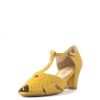 Women Chelsea Crew Heeled Sandals | Nikki Mustard