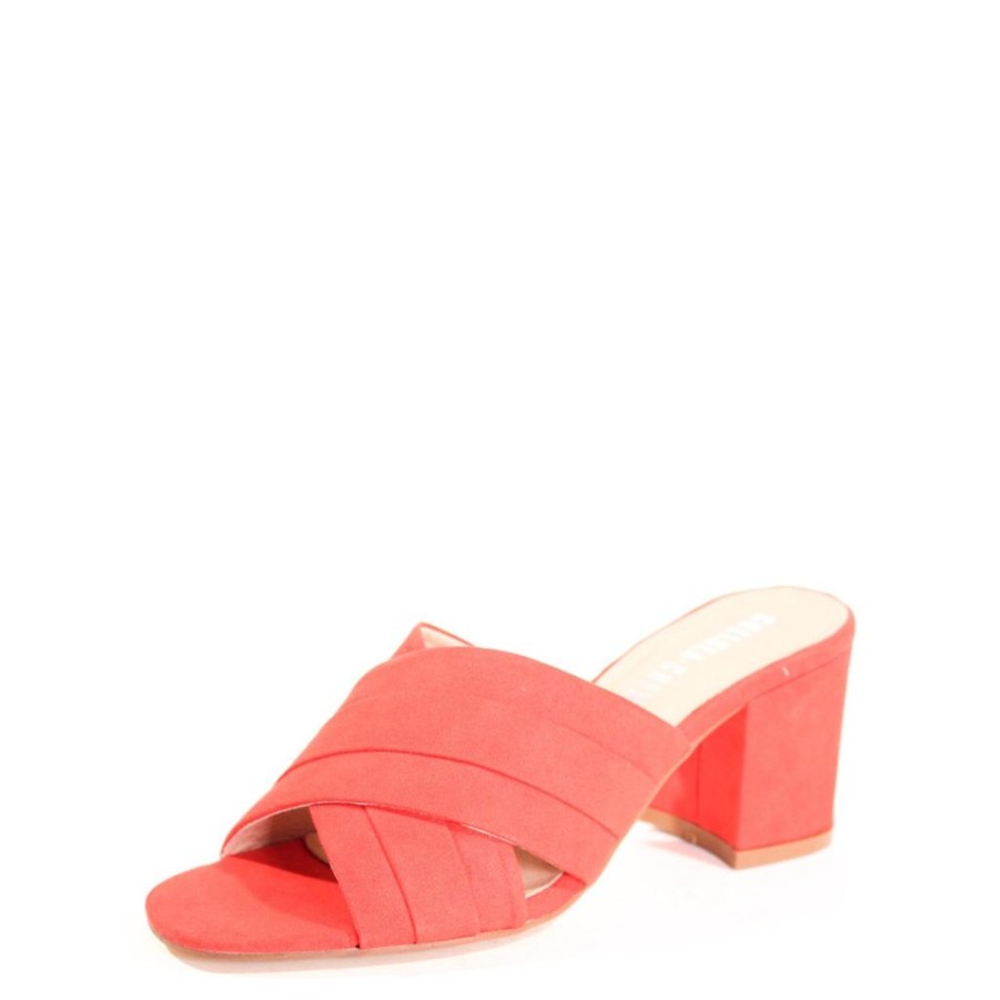 Women Chelsea Crew Open Toe Heels | Monica