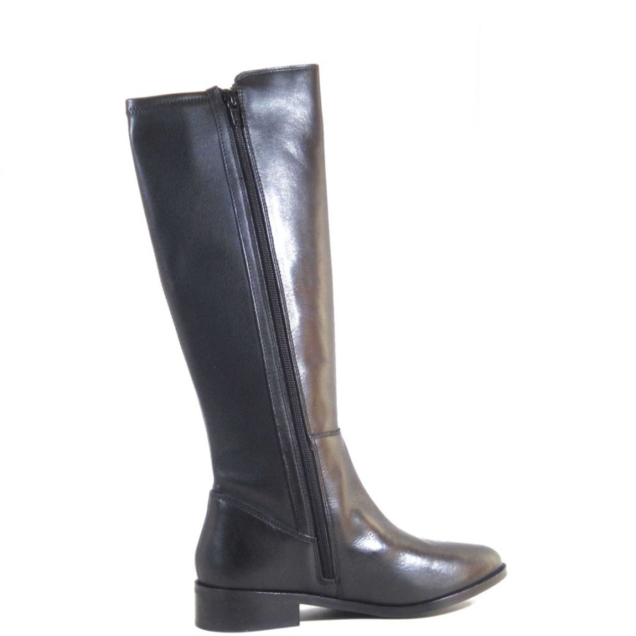 Women Chelsea Crew Tall Boots | Alegra Black