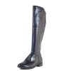 Women Chelsea Crew Tall Boots | Dior Black