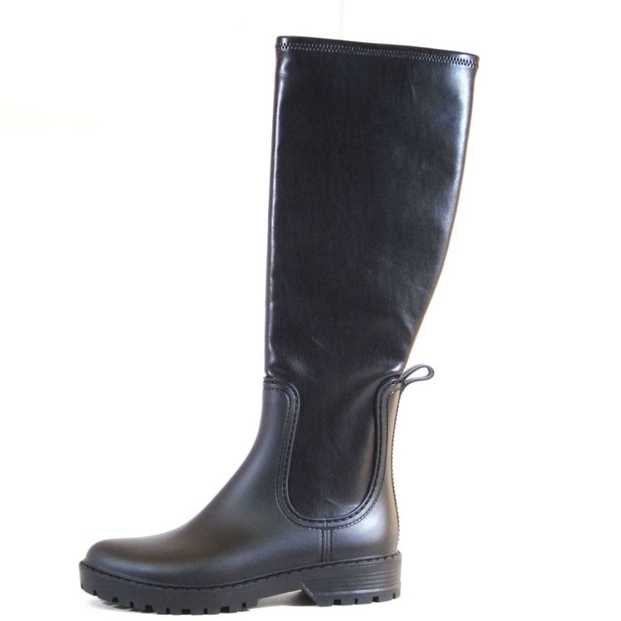 Women Chelsea Crew Tall Boots | River Black