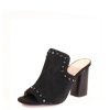 Women Chelsea Crew Open Toe Heels | Amore