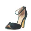 Women Chelsea Crew Open Toe Heels | Lola Velvet