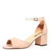 Women Chelsea Crew Open Toe Heels | Neela