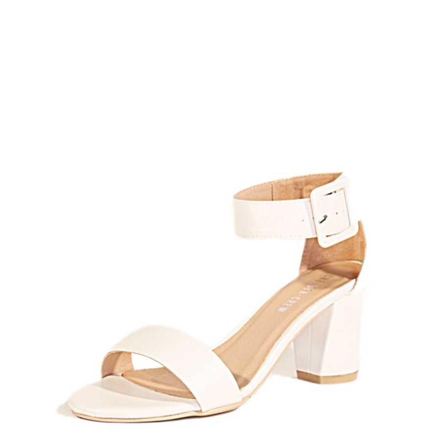 Women Chelsea Crew Open Toe Heels | Elyse