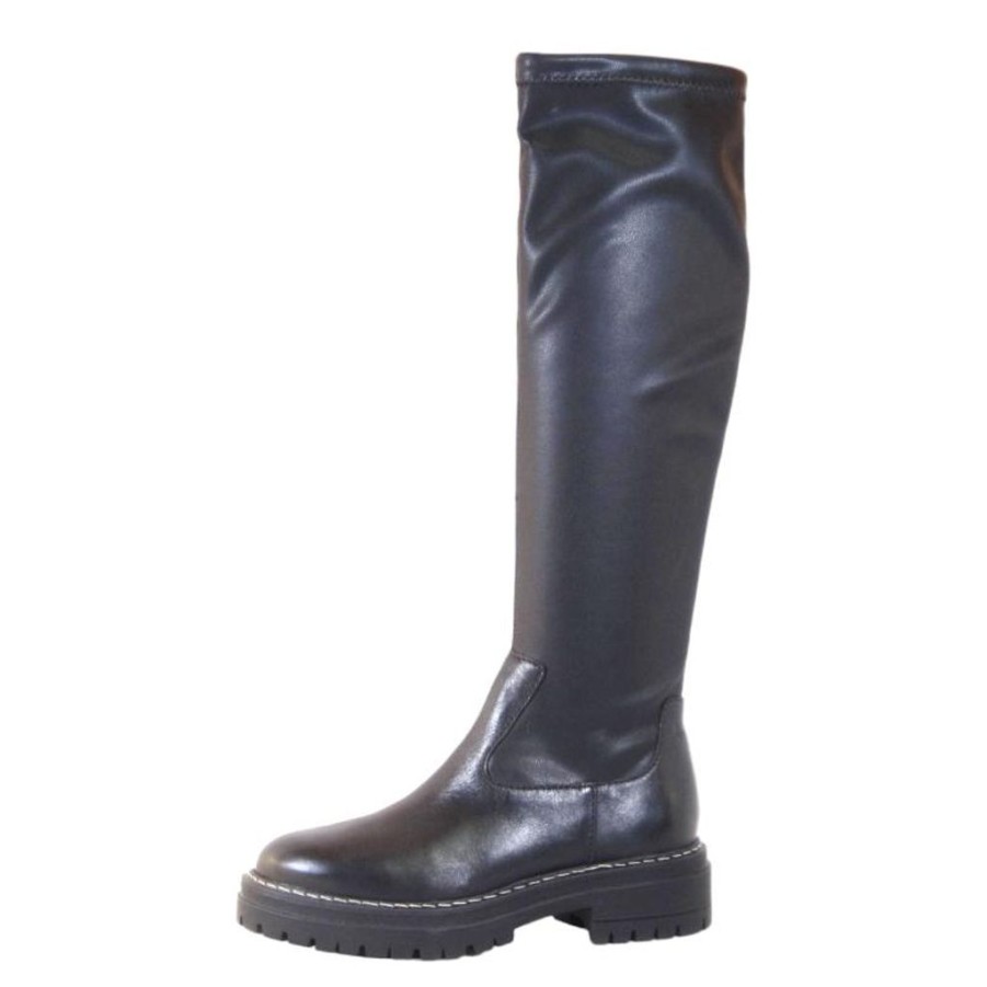 Women Chelsea Crew Tall Boots | Fiona Black