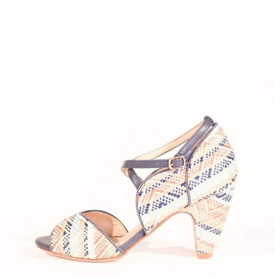 Women Chelsea Crew | Nelly Navy Multi