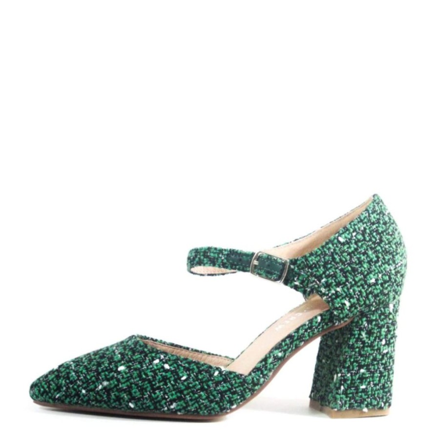 Women Chelsea Crew Close Toe Heels | Jillian Green