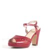 Women Chelsea Crew Open Toe Heels | Aria