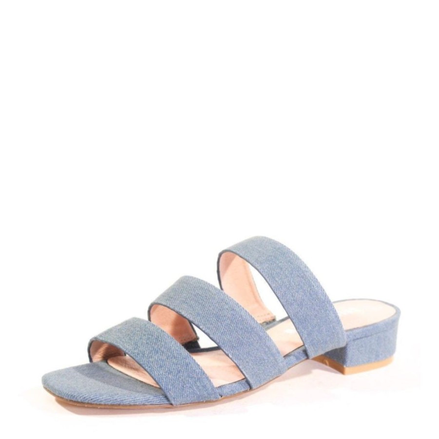 Women Chelsea Crew Flat Sandals | April Fab Denim