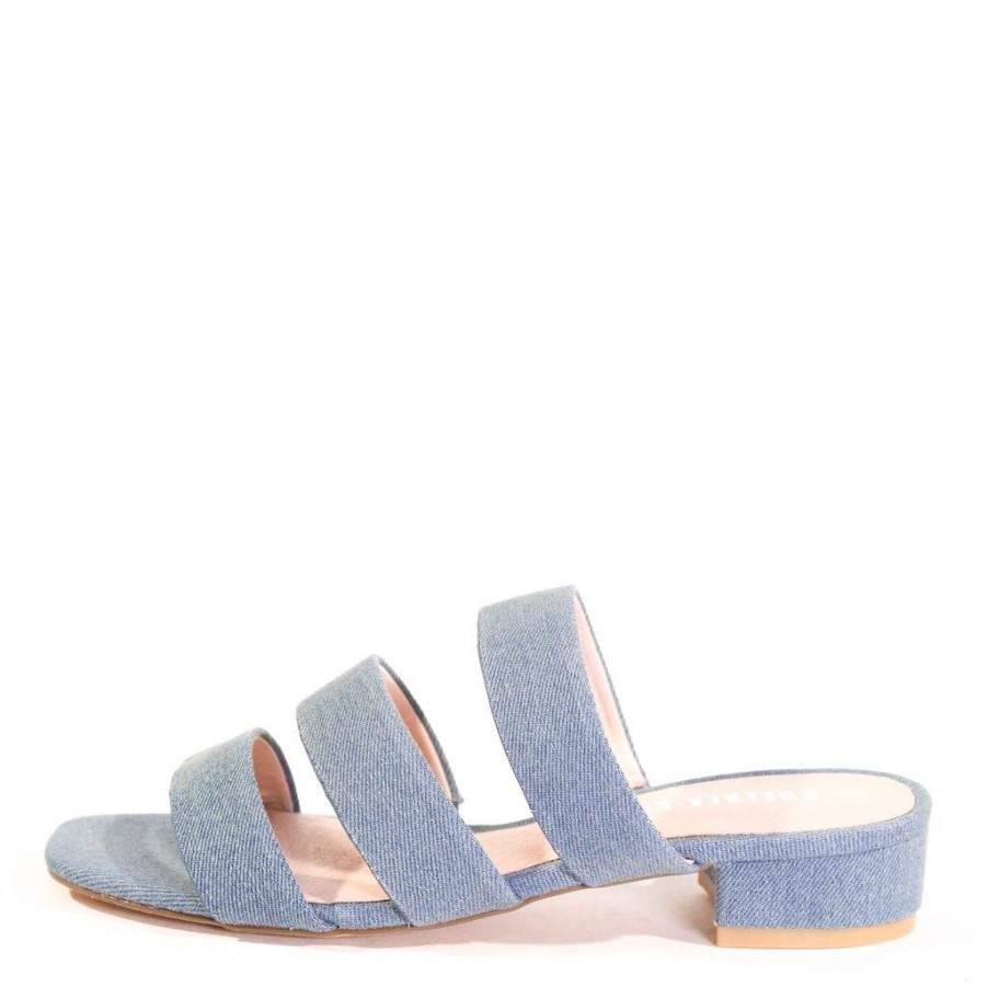 Women Chelsea Crew Flat Sandals | April Fab Denim