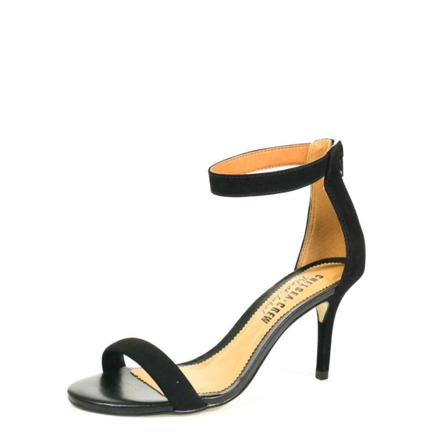 Women Chelsea Crew Open Toe Heels | Evita