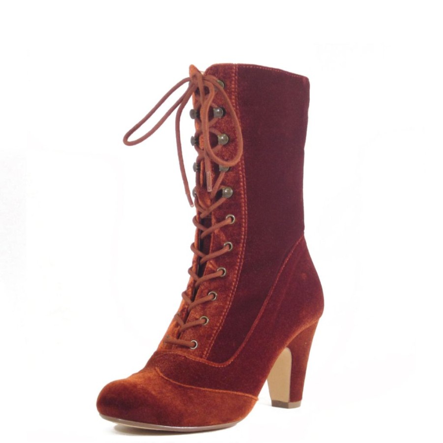 Women Chelsea Crew Vintage Boots | Claire Velvet