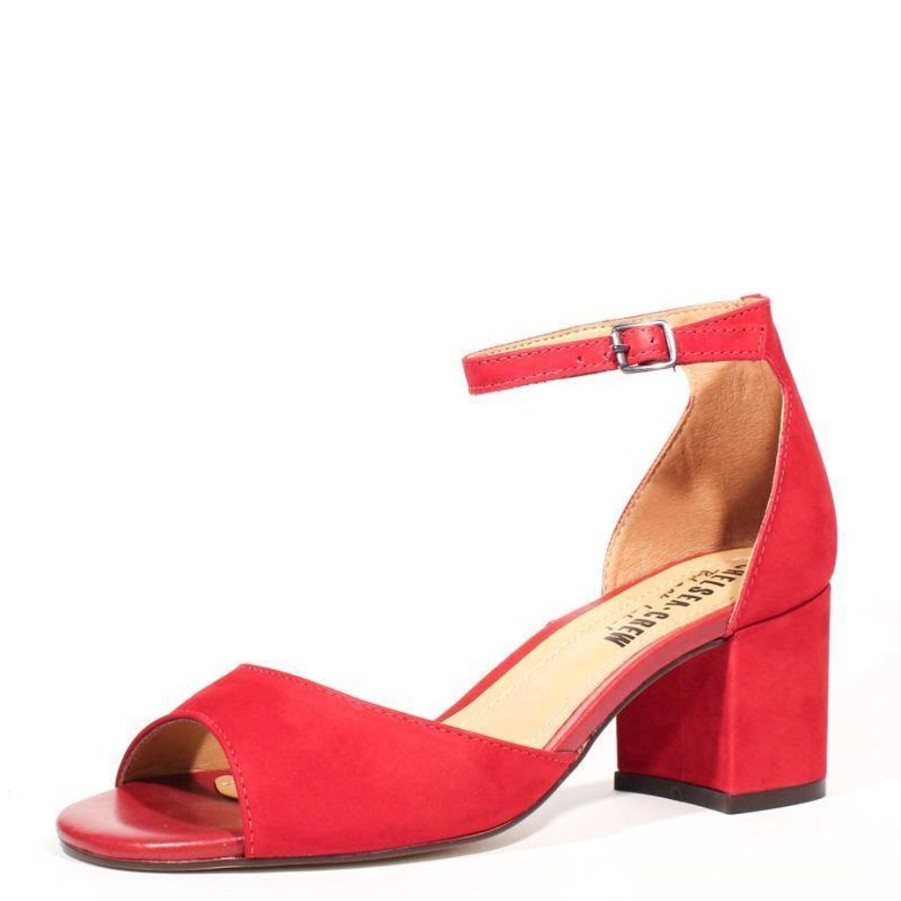 Women Chelsea Crew Heeled Sandals | Neela